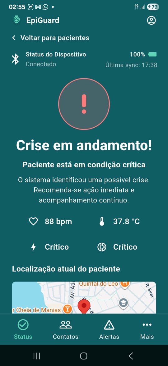 Crise em andamento